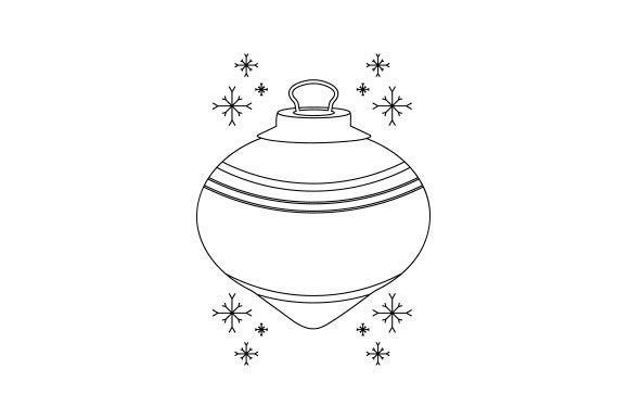 Christmas Tree Ornament - Embroidery Pattern